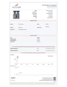 GHK-Cu Certificate of Analysis — Lot MVR-GC50-003