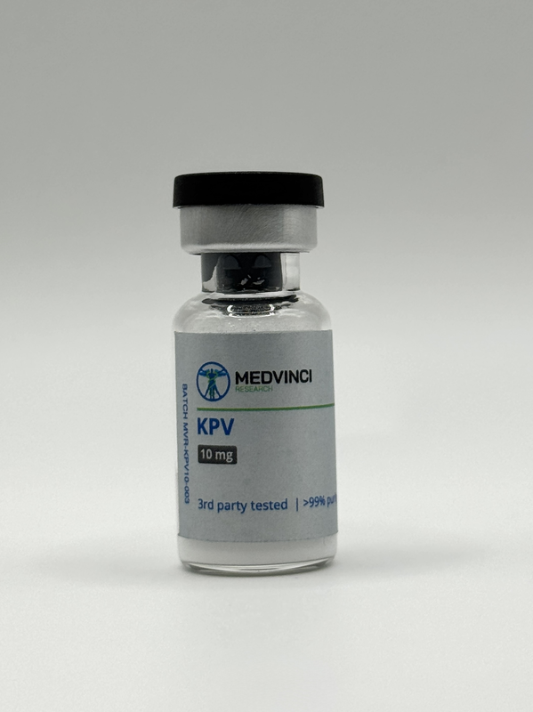 KPV vial photograph for lot MVR-KPV10-003