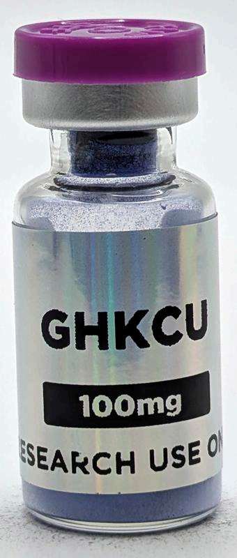 GHK-Cu vial photograph for lot PS03-CU02-P