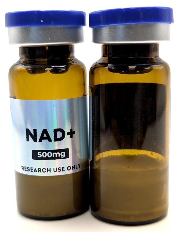 NAD+ vial photograph for lot NAD-58B500